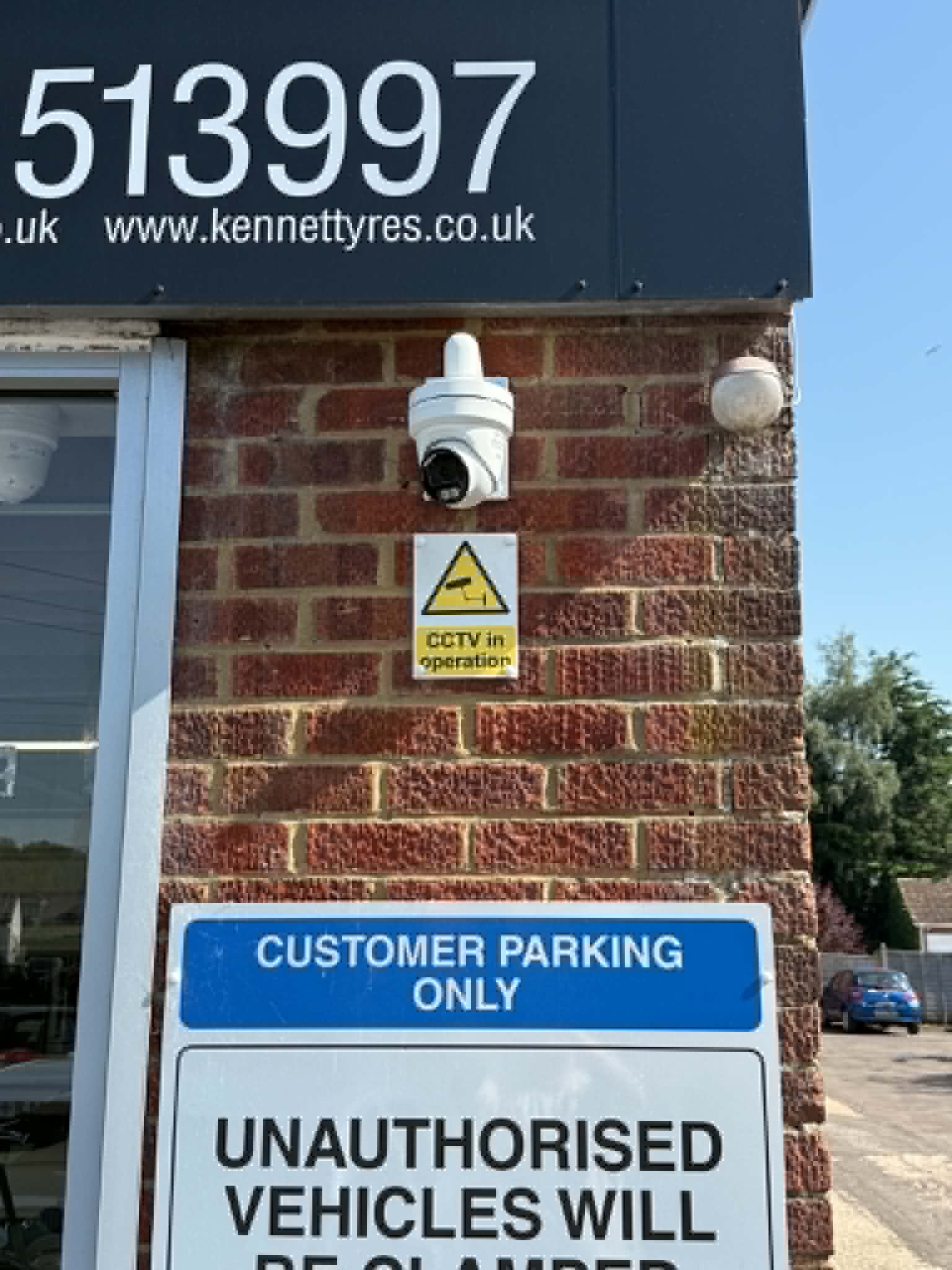 Home CCTV installation on residential property in Wiltshire